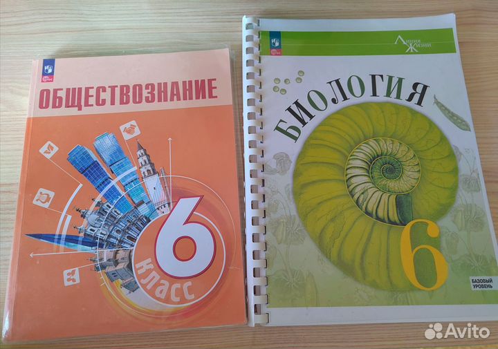 Учебники 6 класс