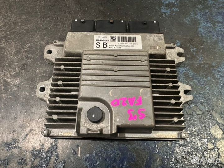 Эбу двигателя Subaru Forester SJ FA20 2.0T