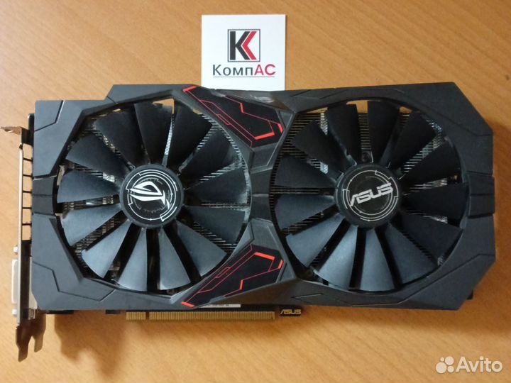 Видеокарта Asus Strix RX470 4Gb