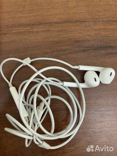 Оригинальные наушники apple проводные