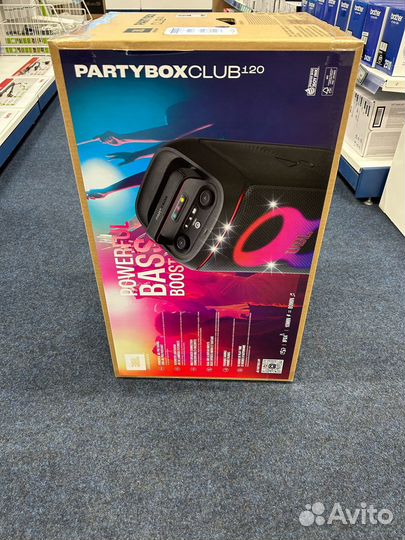 Jbl partybox club 120 новая оригинал