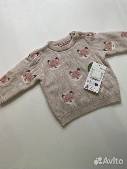 Свитер для девочки 62 68 74