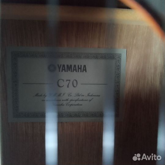 Классическая гитара Yamaha c70