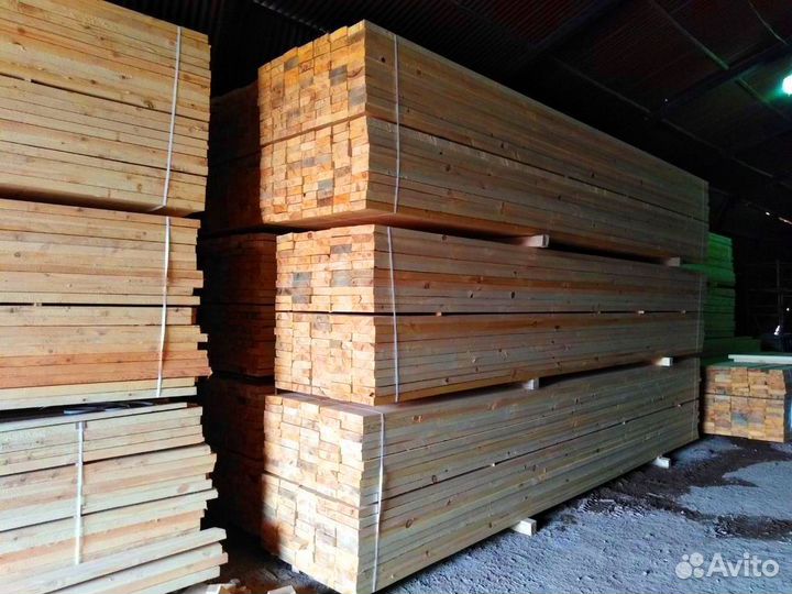 Обычная доска лиственница обрезная 25х200х6000мм