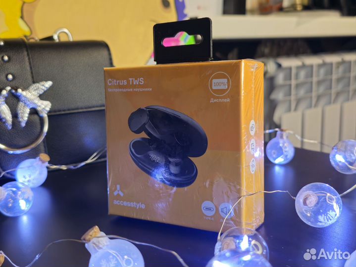 Беспроводные наушники citrus tws новые