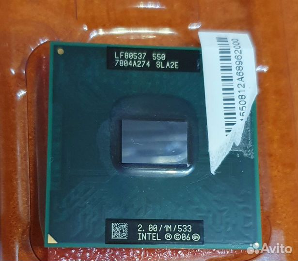 Процессоры Intel Celeron M550, M530