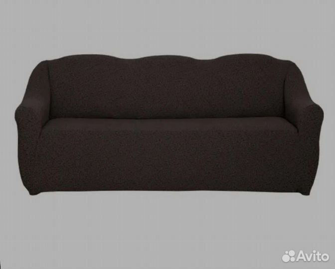 Чехол на трехместный диван, плюш, Verona
