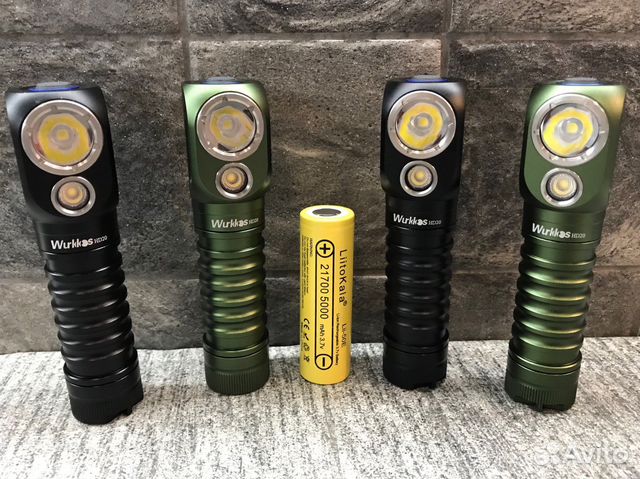 Налобный фонарь Wurkkos HD20 5000К 21700