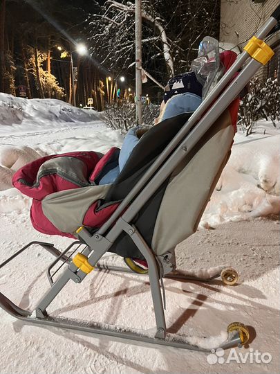 Коляска санки Nika