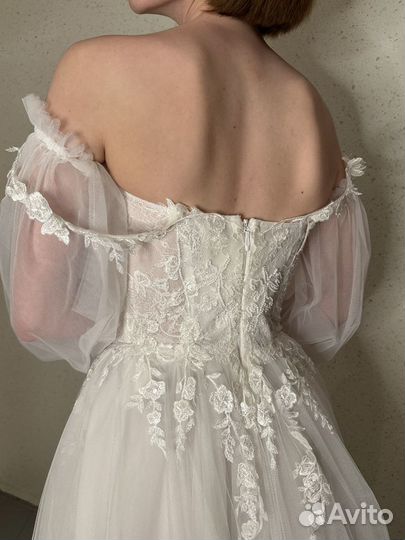 Свадебное платье Gabbiano новое 42 с бирками