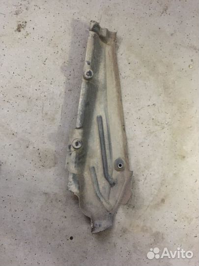 Защита днища задняя левая Mercedes GLS 166 X166