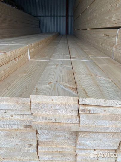 Доска строганная / сорт ав / Пиломатериалы