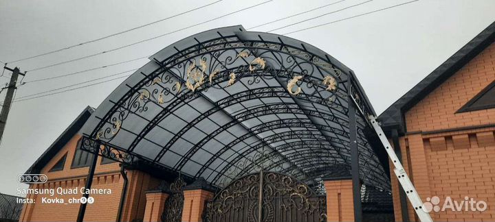 Кованые навесы