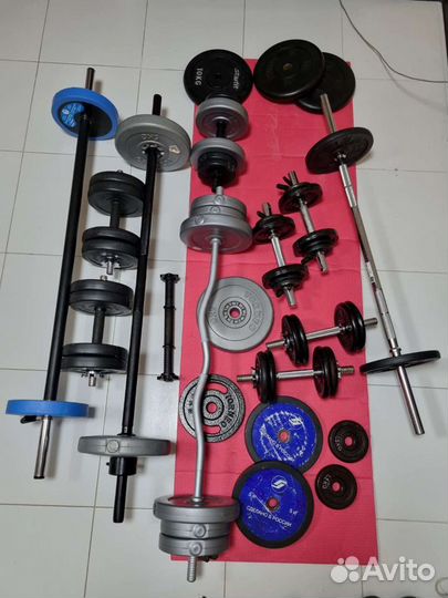 Штанга и гантели
