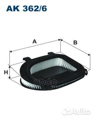 Фильтр воздушный BMW X3 F25 X5 E70 X6 E71 AK36