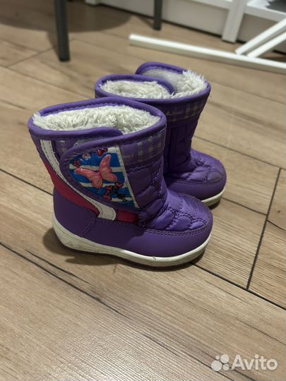 Сапоги для девочки демисезонные 21 размер