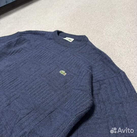 Свитер Lacoste Made in France Vintage оригинал