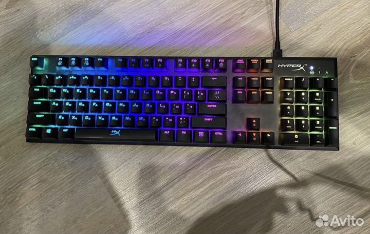 Игровая клавиатура Hyperx alloy fps rgb