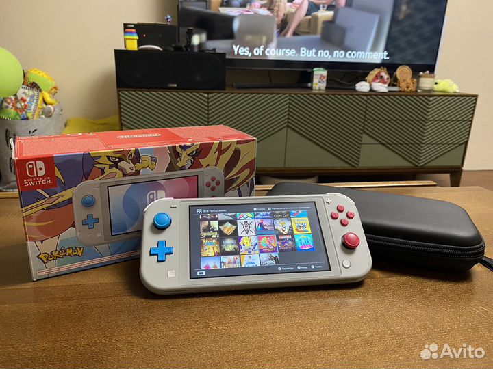 Nintendo switch lite zacian pokemon