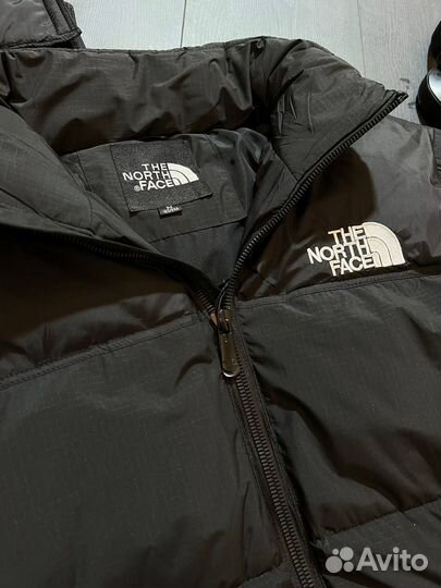 Куртка длинная The North Face 700 черная