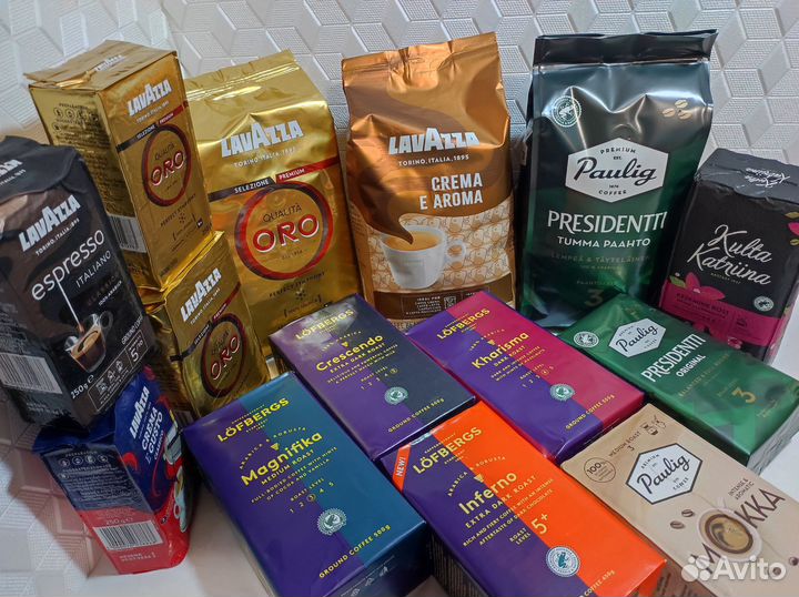 Lavazza зерно, Lofbergs мол. Финляндия