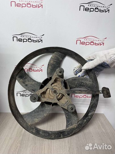 Вентилятор радиатора охлаждения Skoda Fabia 2