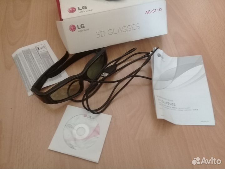 3D активные очки LG