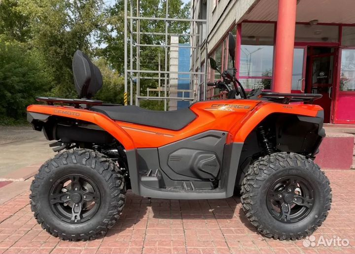 Квадроцикл cfmoto cforce 400L EPS оранжевый