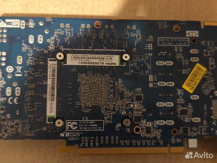 Видеокарта AMD HD 7850 1gb