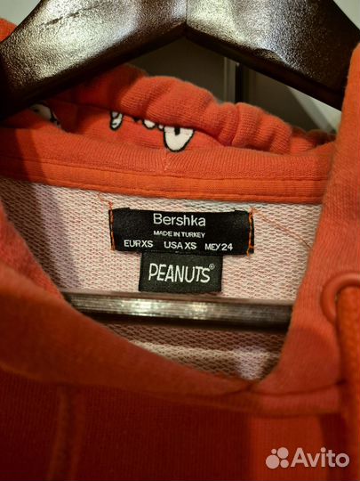 Худи толстовка женская Bershka Peanuts XS