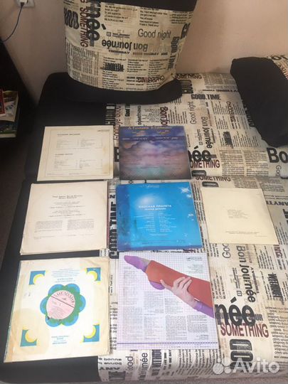 Пластинки виниловые 33 1/2 оборотов