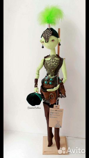 Интерьерная кукла Яблочко