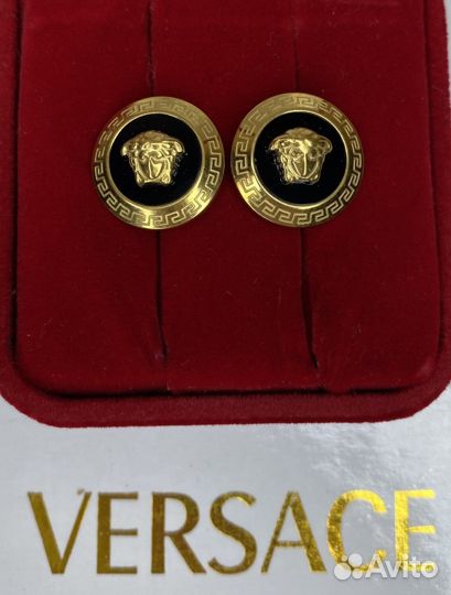 Серьги versace