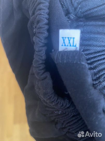 Шорты карго чёрные