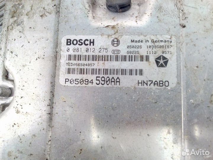 Блок управления двигателем Chrysler Voyager