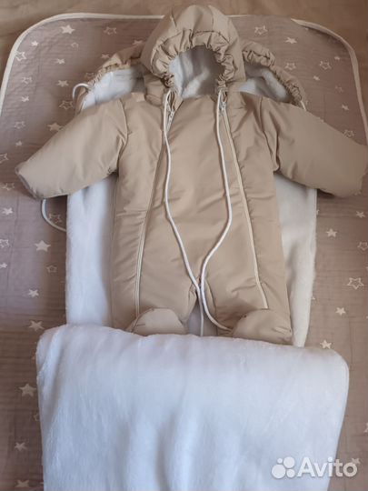 Кокон конверт зимний