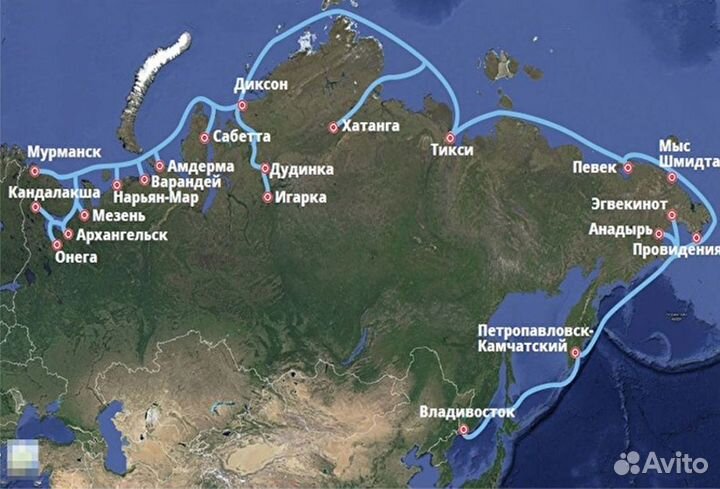 Доставка грузов в Норильск, Дудинку, Талнах