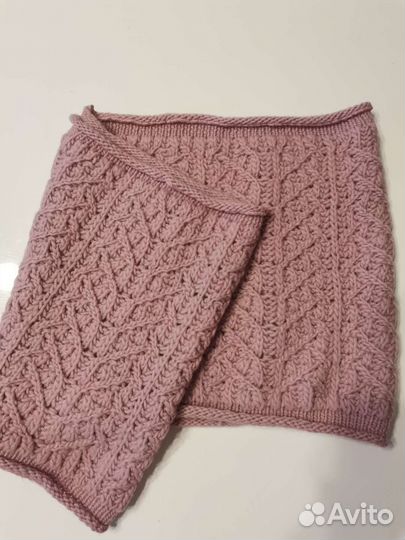 Комплект шапка и шарф женский