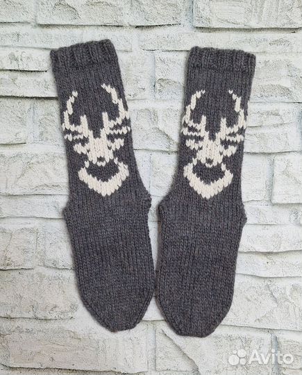 Носки вязаные ручной работы женские