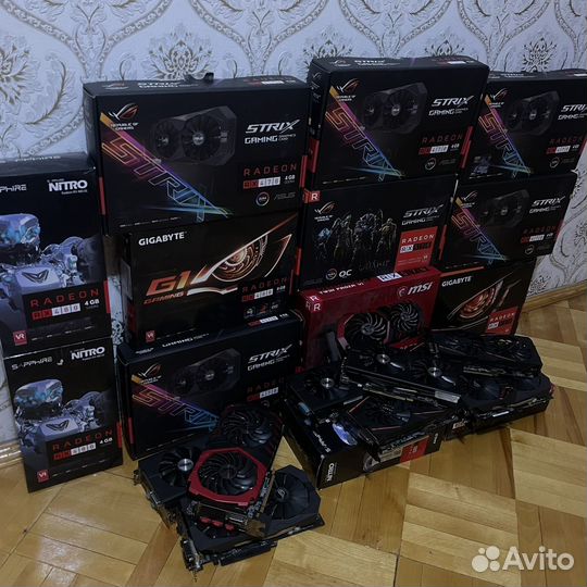 Видеокарта Sapphire RX580 Nitro 2304sp