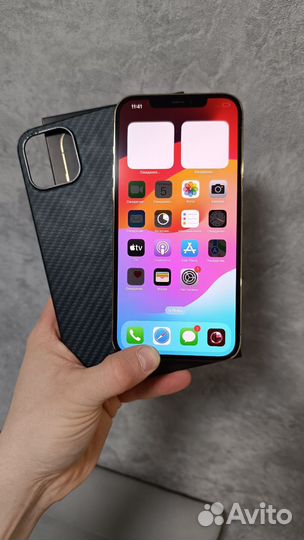 Айфон 12 Pro Max на 256 (Ростест,Чехол Питака,SIM)