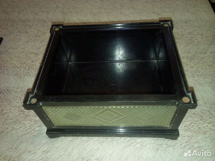 Шкатулка карболитовая времен СССР