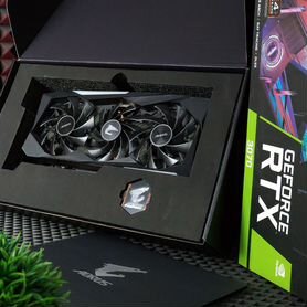 Видеокарта RTX 3070 8GB Gigabyte Aorus / Коробка