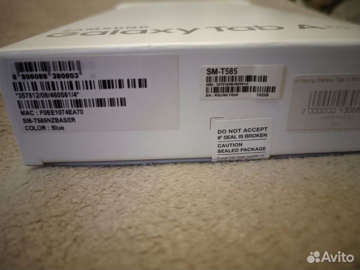 Samsung galaxy tab a6 sm-t585