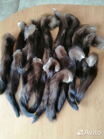 Хвосты норки 18 штук