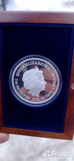 Монеты серебро 1 Доллар