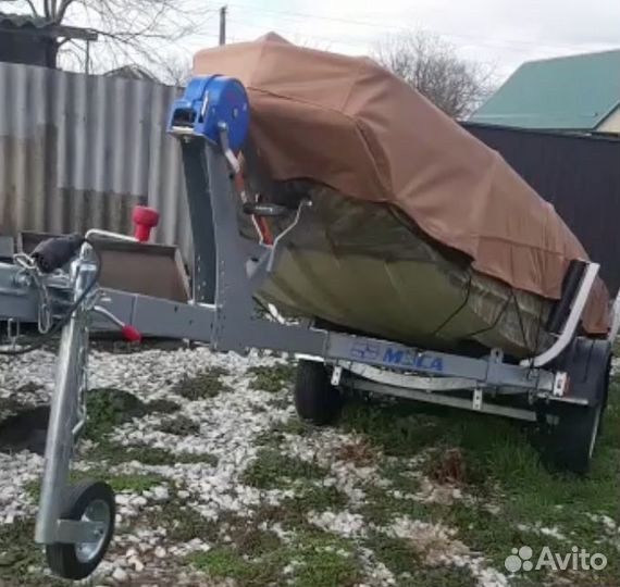 Лодка болотоход