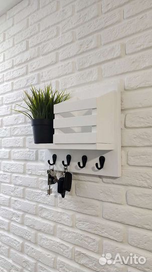 Ключница настенная из дерева