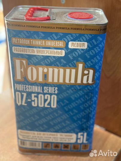 Разбавитель универсальный formula QZ 5020 5 л, 1 л