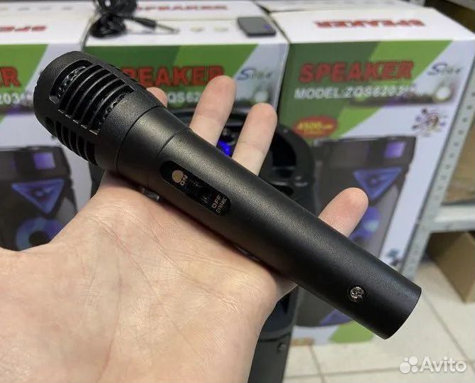 Большая блютуз Колонка ZQS-6201